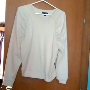 Express puffed sleeve sweatshirt L